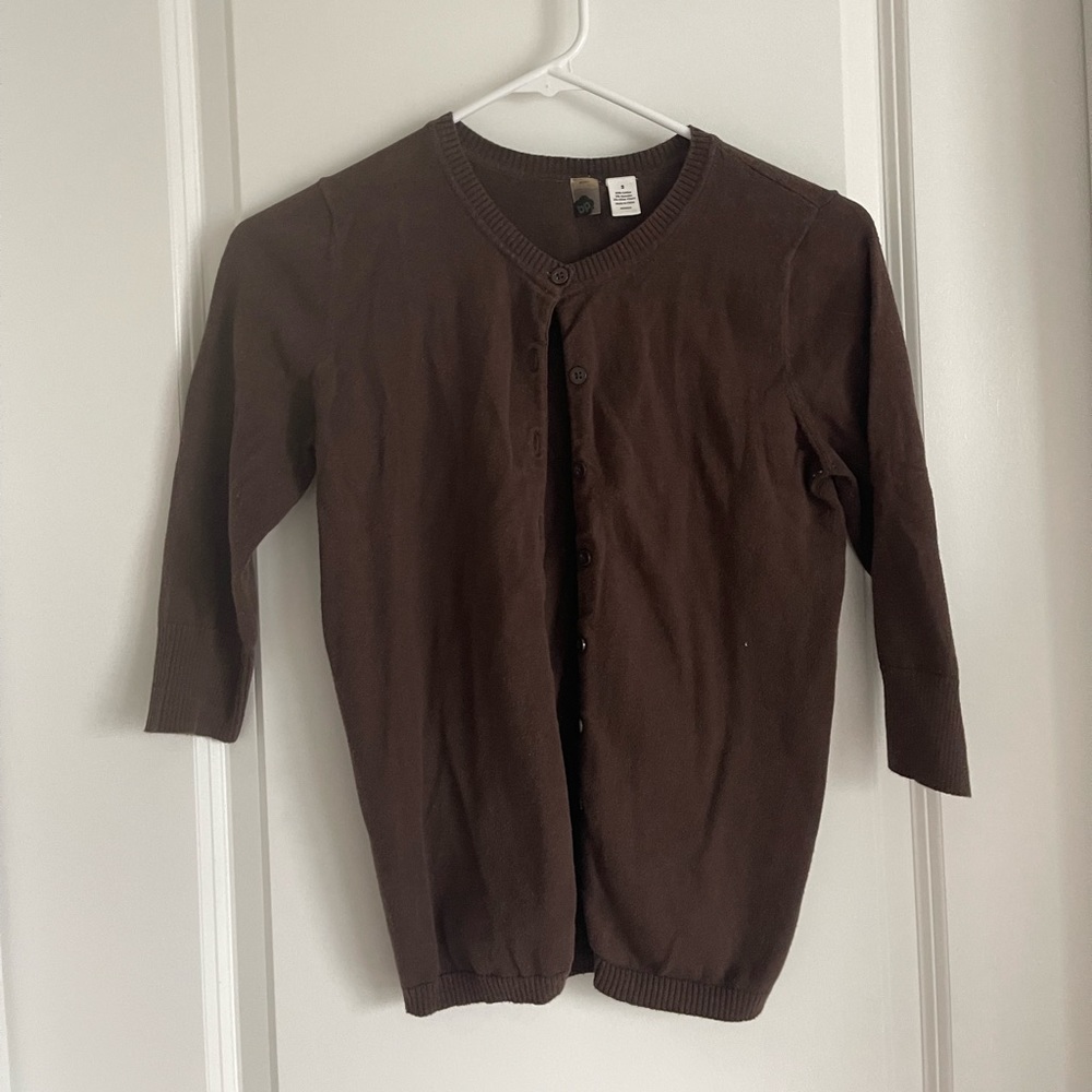 BP Basic Cardigan Brown